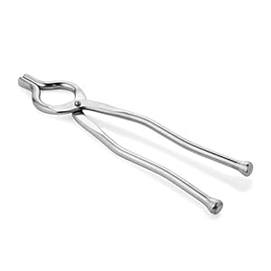 Kitchen4U Stainless Steel Pakkad/Pincers Kitchen Tool, Silver