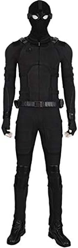 Cosplay Clothes Avengers Spider-Man Hero Expedition Stealth Suit Full Suit Full set (without shoes)-L