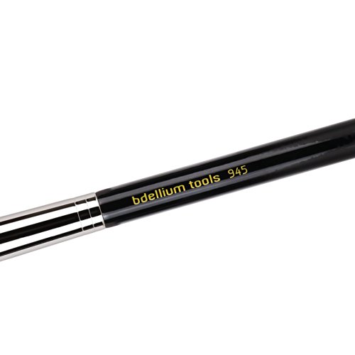 Bdellium Tools Maestro Series Contour Brush, Black