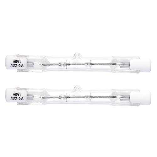 150w Halogen Spot Light with Bulb and Adaptor for Trade Show Display Pop up Booth Podium (Set of 2)