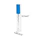 EA-STONE Large Screen Glass Mercury Thermometer, Mercury Free Oral Glass Thermometer,Easy Reading Oral Thermometer,Degrees Celsius Glass Thermometer