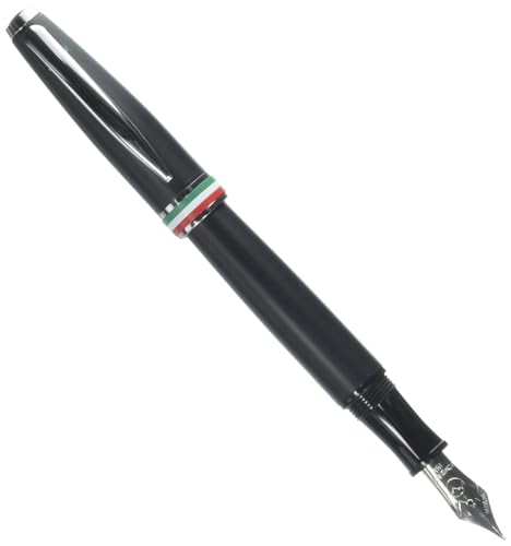 Monteverde USA Aldo Domani Italia Fountain Pen Matte Black - Fine Nib - Luxury…