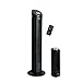 Seville Classics UltraSlimline Tower Fan Combo Pack, Black primary