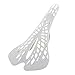 Tinksky Cycling Road Bike MTB Comfortable Light Weight Hollow Out Spider Saddle Seat Cushion Fixed Gear Bicycle Accessories (White)thumb 1