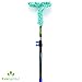 EVERSPROUT 20+ Foot High Reach Flexible Microfiber Ceiling & Fan Duster | Bendable to Clean Any Fan Blade | Removable & Washable Brush Head |5-to-12 Foot 3-Stage Lightweight Aluminum Extension Pole