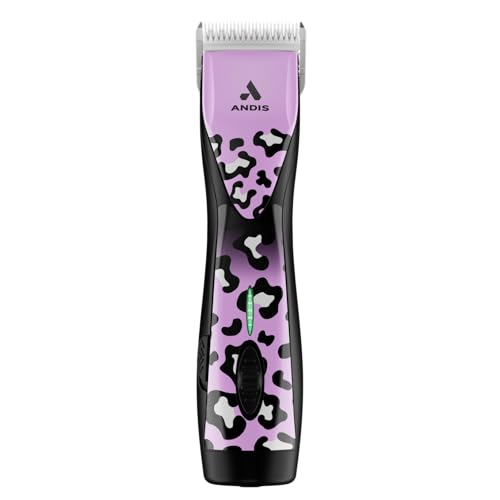 Photo 1 of Andis 561458 Pulse Zr II Gabriel Feitosa Edition 5-Speed Detachable Blade Clipper, Cordless Animal/Dog Grooming, Removable Lithium Ion Battery, LED Charge Light, Wild Colorway