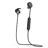 [Bluetooth headphones] QCY QY19 Wireless Earphones Headset Earbud Earphone In-Ear Stereo V4.1 apt-X Noise Cancelling Built-in Microphone for iPhone 7/Plus Samsung Motorola HTC Android phones(Black)