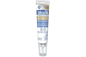 TV NON-BRANDED ITEMS GE Silicone 2 Clear Silicone 2 Window and Door Sealant 2.8 oz.