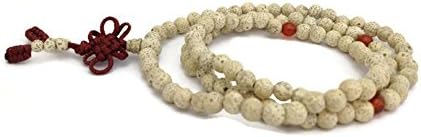 Tibetan Lotus Seed 108 Beads Stretch Full Mala Necklace
