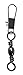 Riptail Barrel Swivels with Interlock Snap