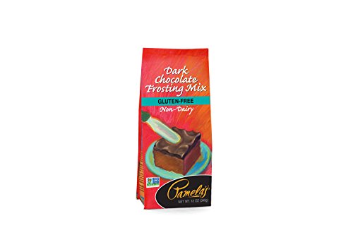 Pamela's Products Gluten Free Frosting Mix, Dark Chocolate, 12 Ounce