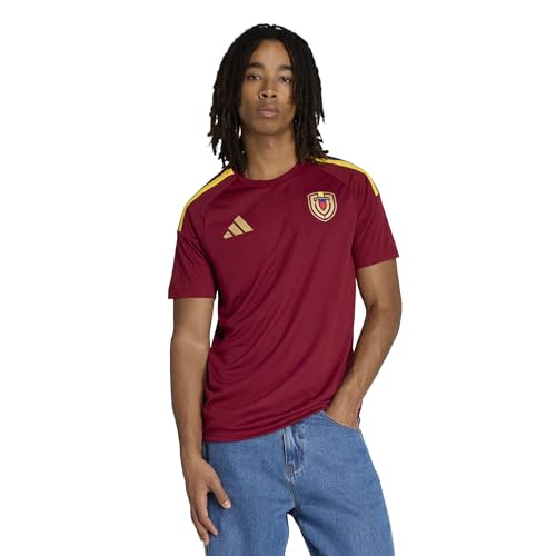 adidas Men's Venezuela 26 Home Fan Jersey, Team Collegiate Burgundy, Medium