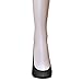 Walkon Women's 3 Pack Silky Feel Shoe Liner No-show Socks,Black,5.5~9