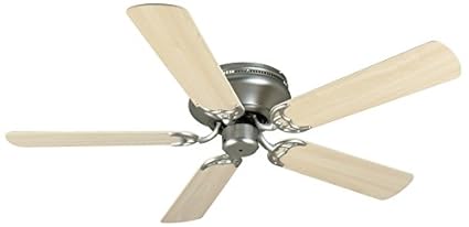 Craftmade K11002 Pro Contemporary 52 Hugger Ceiling Fan With Pull