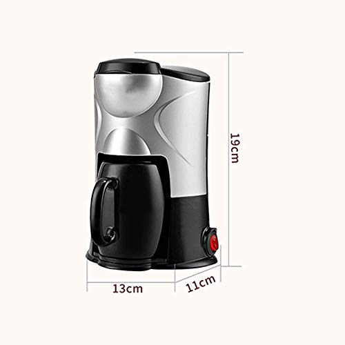 Filterkaffeemaschine, 0,15 Liter, wiederverwendbarer, waschbarer Filter, Warmhalten, Tropfschutzfunktion für zu Hause… – Bild 8