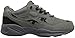 Propet Men's Stability Walker Sneaker, Grey/Black Nubuck, 12 5E US