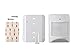 Monoprice Z-Wave Plus Pir Motion Detector with Temperature Sensor, No Logo | Easy to Install, Passive Infrared Sensor White