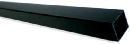 32-Inch by 3/4-Inch Aluminum Square Black Smooth Balusters - 5 Pack