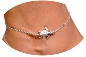 FUTIMELY Sea Turtle Anklets for Women Adjustable Gold Turtle Anklets Beach Ankle Chain Fashion Bracelets Jewelry Gift for Women Girls