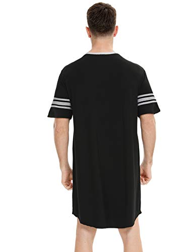 5 SWOMOG+Nightshirt+Cotton+Nightwear+Sleeve