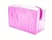 WNOSH Clear PVC Waterproof Cosmetic Bag Dry Bag for Swimming Gear and Swimwear (pink swim)