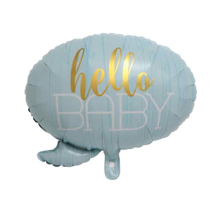 Blue Speech Foil Balloon, 55cm (2 pack)