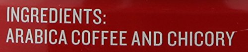 FRENCH MARKET COFFEE, COFFEE AND CHICORY, DARK ROAST GROUND COFFEE, 12 OUNCE METAL CAN