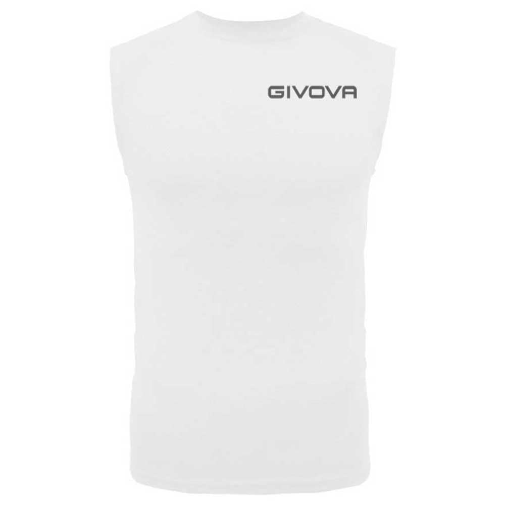 Givova, corpus 1 elastic tank top, white, L