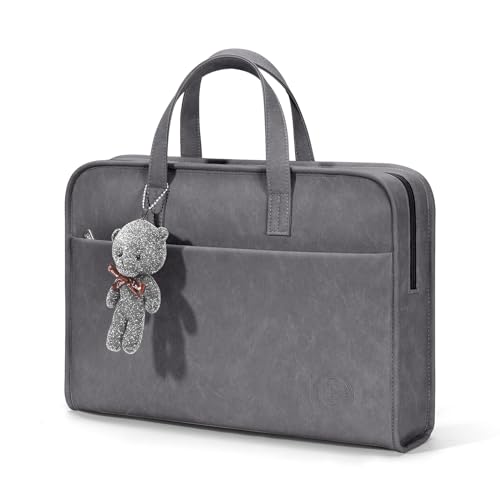 TAIKESEN Laptop Sleeve Shoulder Bag Gray