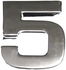 Amazon 車ステッカー カー用品 シルバー 3dカーステッカー 立体シール アルファベット 数字 組み合わせ 車用装飾シール 車 バイク 車 バイク