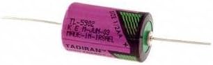 Tadiran TL-5902/P Battery, Cylindrical; Lithium; 3.6 V; 1.2 Ah (Nom.) @ 0.5 mA, 2 V; -55 Degc