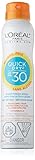 L'Oreal Paris Advanced Suncare Quick Dry Sheer Finish Spray SPF 30, 4.5 Ounce
