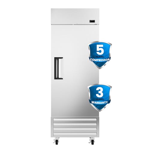 Heavy-Duty 54-Inch 2-Door Stainless Steel Commercial Freezer With OmniSmart Temperature Control (SAK91765)