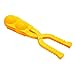 Monoche Double Snowball Maker Super Mold Clip Tool Toy Sand Mold Perfect for Snow Fight (Yellow)thumb 1
