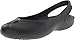 crocs Women's Olivia II Flat, Black, 7 M US