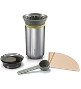 WACACO Cuppamoka Pour-Over Coffee Maker, Portable Drip Coffee Maker with 10 Cone Paper Filters, M...