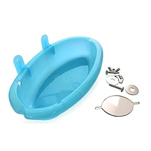Vasca da Bagno per Uccelli con Specchio per Gabbia, Accessori per Doccia Birdbath per Pappagalli, Scatola da Bagno per… HPiano Vasca da Bagno per Uccelli con Specchio per Gabbia, Accessori per Doccia Birdbath per Pappagalli, Scatola da Bagno per…