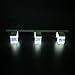 Lightess Bath Vanity Lights LED 3-Light Crystal Bathroom Light Fixtures Mirror Make Up Lamp, 9W Cool White, JQ5720