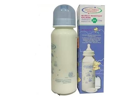 camera glass feeding bottle 240ml