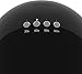 nailstar Professional 12W LED Nail Dryer Nail Lamp for Gel Polish with 30sec, 60sec, 90sec and 30min Timers (Black)