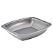 Circulon Total Nonstick Roaster / Roasting Pan with Rack - 16.5 Inch x 14 Inch, Gray