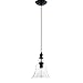 CLAXY Ecopower 1 Light Vintage Hanging Big Bell Glass Shade