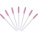 200 Packs Disposable Eyelash Mascara Brush,Makeup Wands Applicator (Pink)