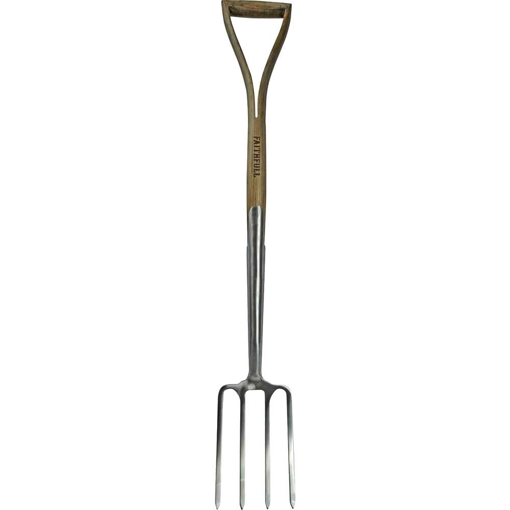 Prestige Stainless Steel Border Fork Ash Handle