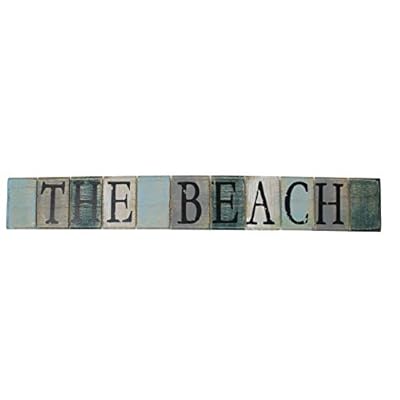 Timeless By Design Wooden Table Top Sign"The Beach" 31lUXDHlZ1L. SS400