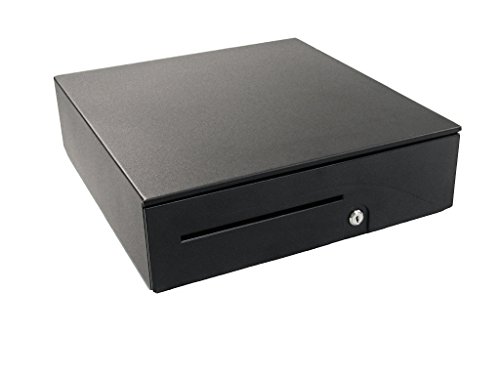 APG Cash Drawers T320-BL1616-M3 Heavy Duty Cash Drawer S100, Multipro 24V, 16" x 16" Size, Black - Thumbnail 2
