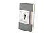Moleskine Volant Notebook (Set of 2), Extra Small, Plain, Slate Grey, Payne's Grey, Soft Cover (2.5 x 4)