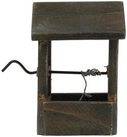Rustic Miniature Fairy Garden Wishing Well - 3 Tall