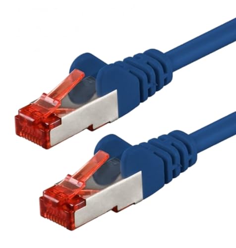 Goobay CAT 6-500 SSTP PIMF Blue 5m Azul - Cable de red (5 m, Azul)