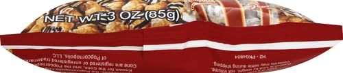 POPCORNOPOLIS ZEBRA POPCORN, 3 OZ